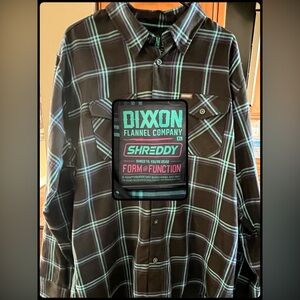 DIXXON The Shreddy men’s flannel XL